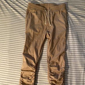 Men’s H&M Cotton Twill Jogger Zipper Ankle Pants